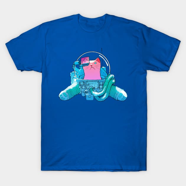 SPACE CAT T-Shirt by spacegoose